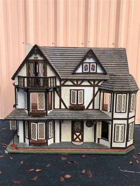 tudor style dollhouse